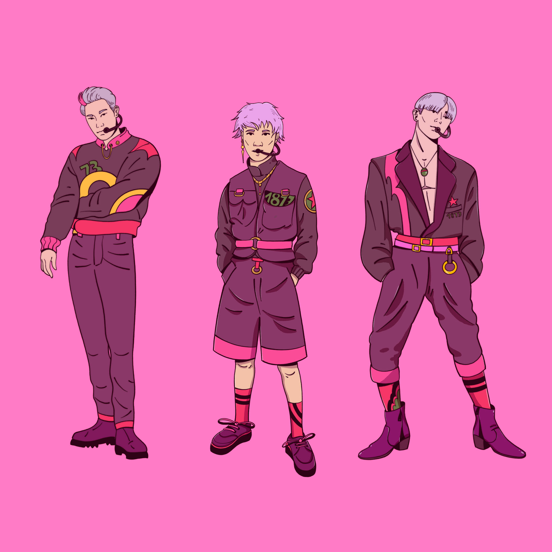 CHARACTER-DESIGN_KPOP-BOYBAND